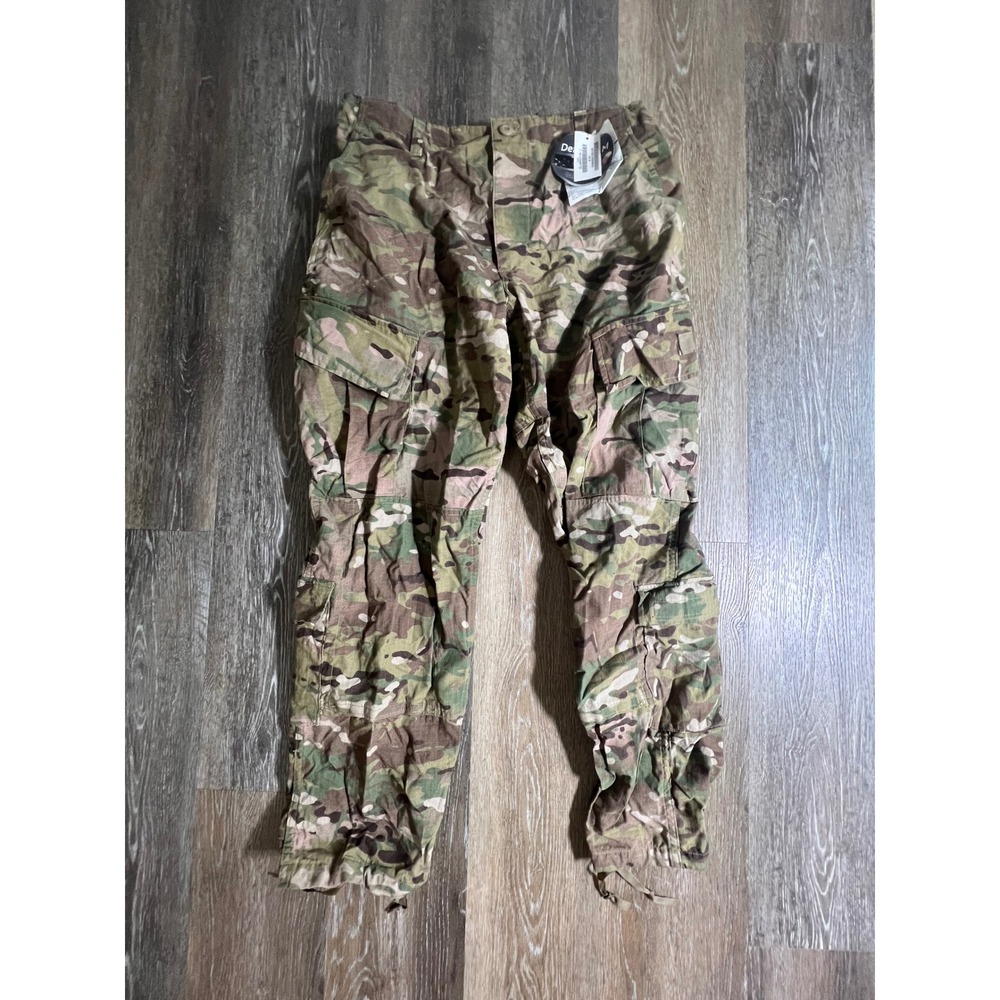 US Army Combat Uniform Mens Medium Short Camo Flame Resistant‎ Cargo Pants